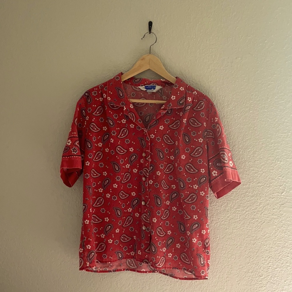 Cape cod made in USA button down vintage shirt